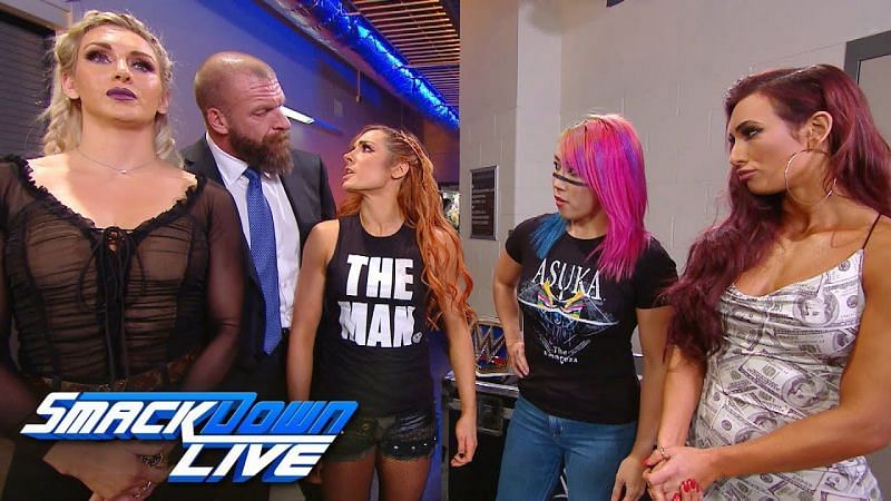 Who will be the next woman to face Asuka for the WWE SmackDown Women's Championship?